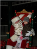 Santa Talks to Boy