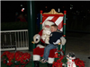 Santa and Boy