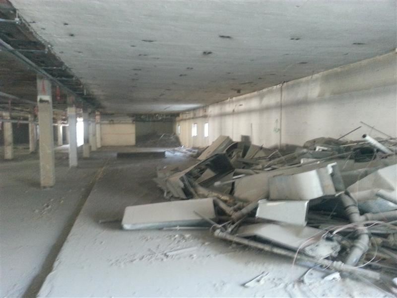 Village Hall Demolition - March 2015