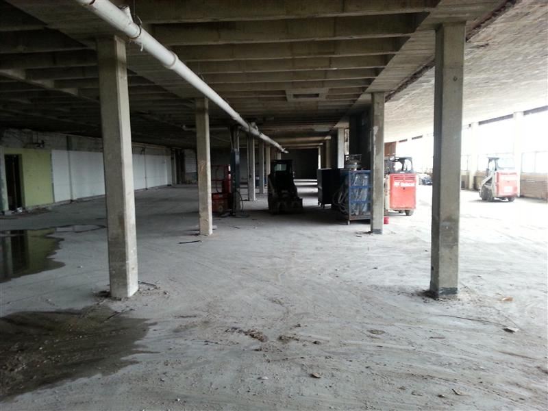 Village Hall Demolition - January 2015