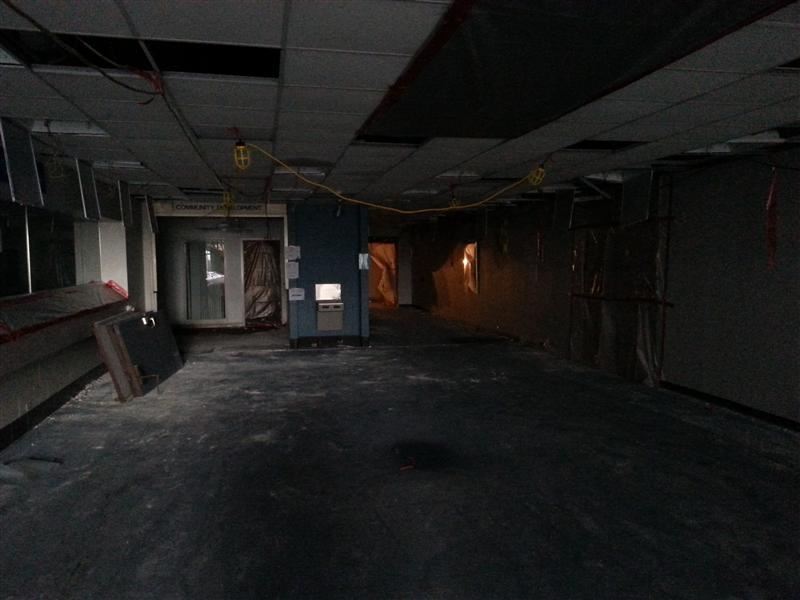 Village Hall Demolition - January 2015