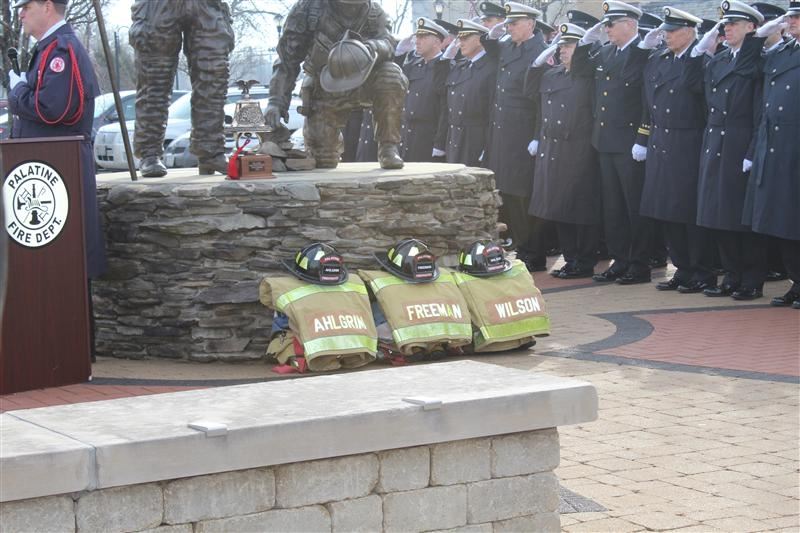 Ben Franklin Fire Memorial Ceremony