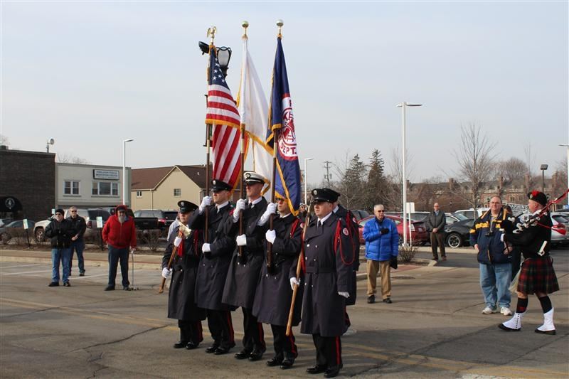 Ben Franklin Fire Memorial Ceremony