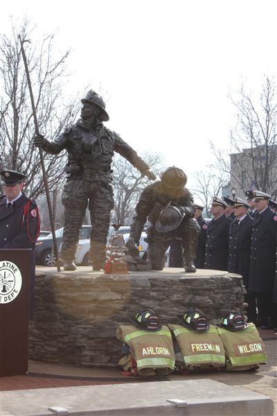 Ben Franklin Fire Memorial Ceremony