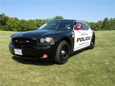 Palatine Police Patrol Car - Front
