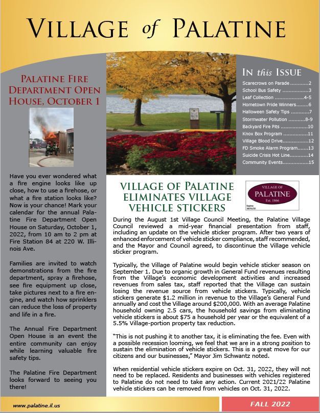 Fall 2022 Newsletter