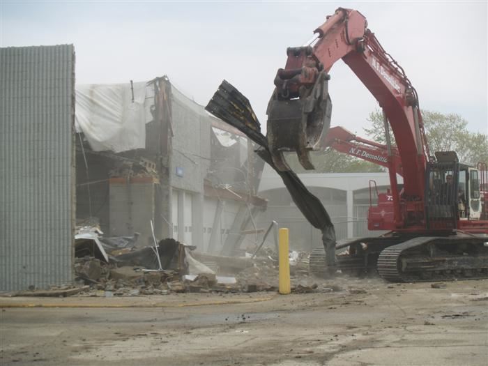 Demolition Begins April 23, 2010