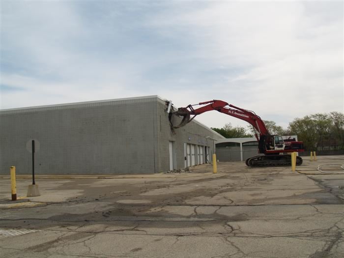 Demolition Begins April 23, 2010