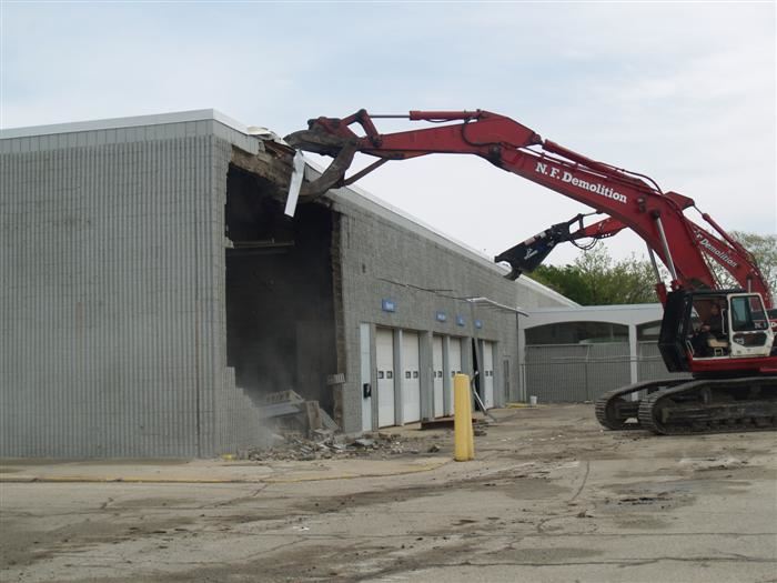 Demolition Begins April 23, 2010