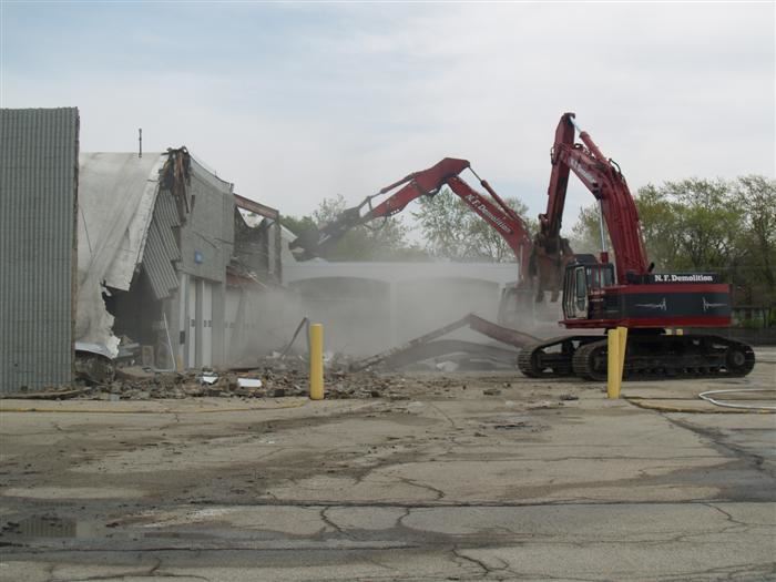 Demolition Begins April 23, 2010