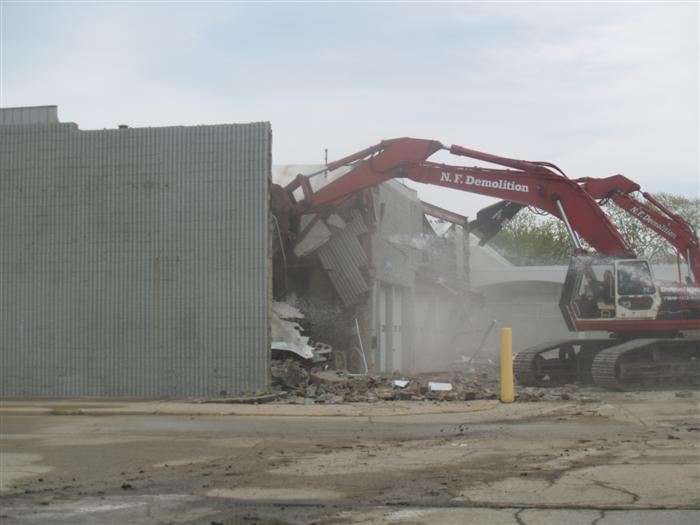 Demolition Begins April 23, 2010