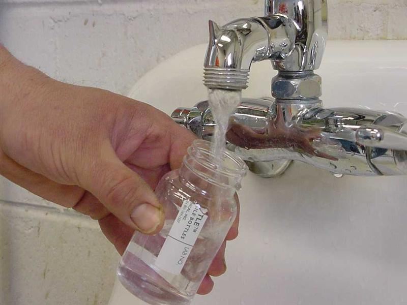 Taking a Water Sample