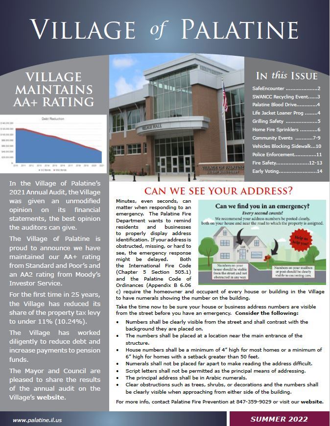 Summer 2022 newsletter