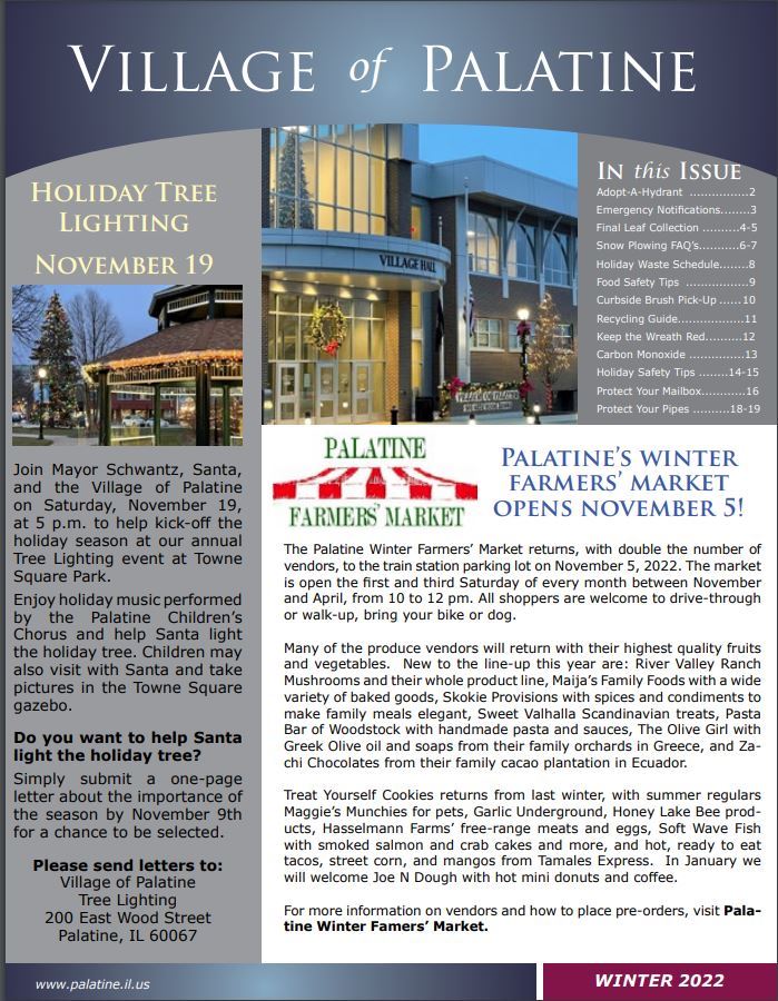 Winter 2022 Newsletter